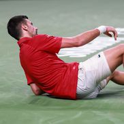 Novak Djokovic - „sferturi” la Shanghai în condiții dificile Foto: Guliver/GettyImages