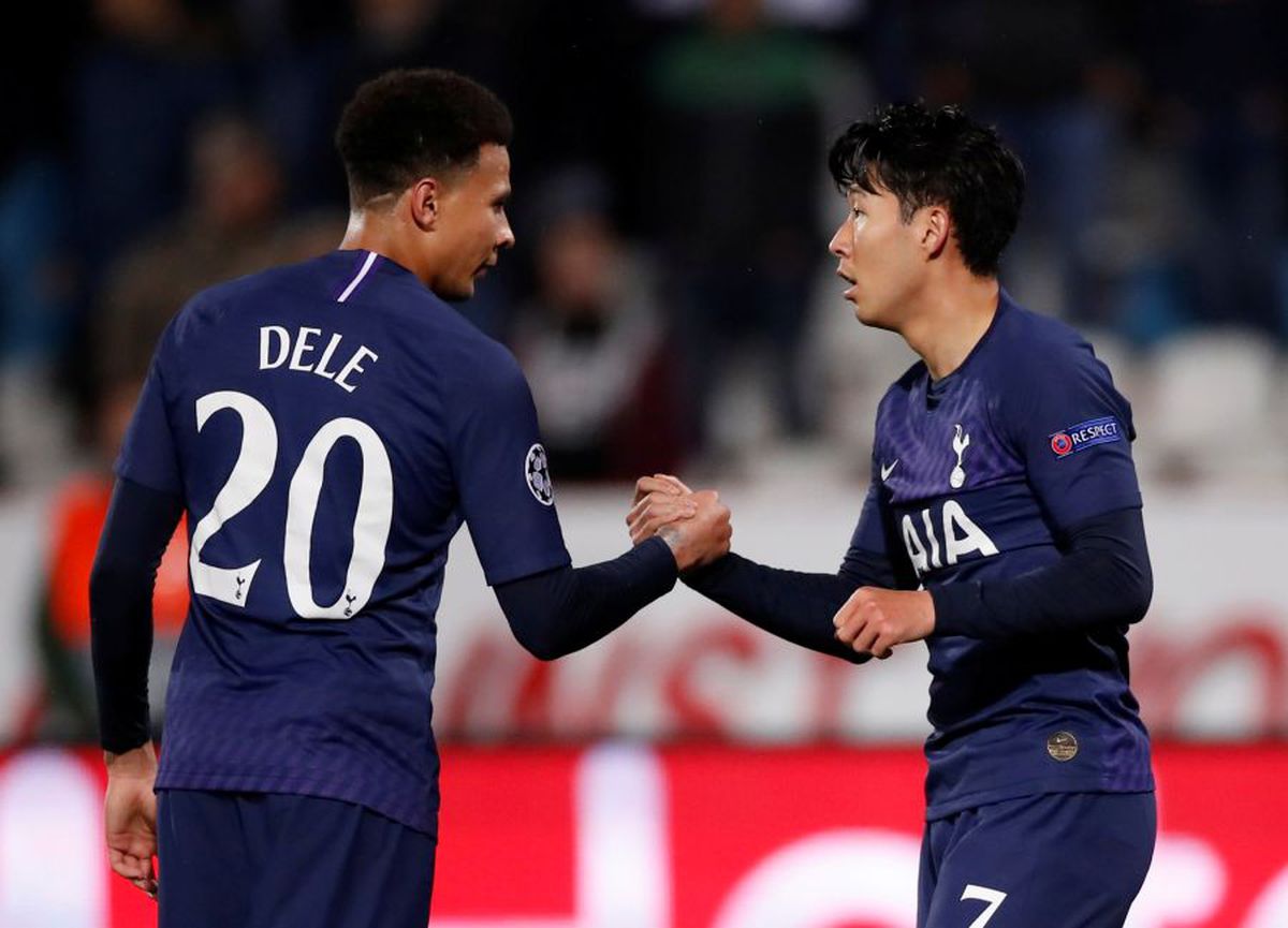 STEAUA ROȘIE - TOTTENHAM 0-4 // FOTO+VIDEO Gestul care a emoționat lumea fotbalului » Son și-a lipit mâinile, ca într-o rugăciune: „Acest gol e pentru tine, André!”