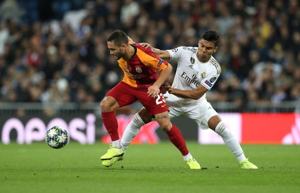 REAL MADRID - GALATASARAY 6-0 // Florin Andone, scos la pauză, a luat linie: „Scoateţi-vă tricourile, jucaţi dezbrăcaţi”!!