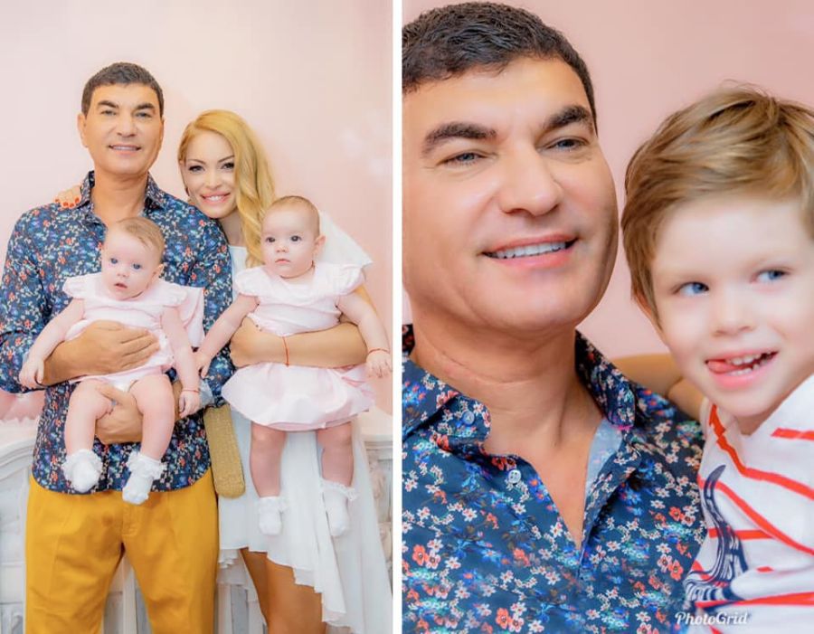 FOTO Valentina Pelinel a postat prima imagine cu Cristi Borcea și cei trei copii ai lor