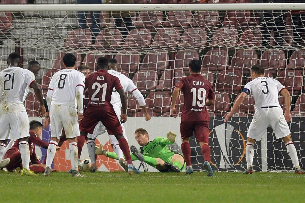 CFR CLUJ - RENNES 1-0 //  FOTO + VIDEO CFR Cluj o păcălește din nou pe Rennes și e la un punct de primăvara europeană! » San Arla, omul meciului