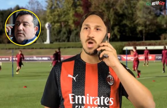„Zlatan” râde de Tătărușanu, într-un video viral în Italia: „Ia, prinde-o și pe asta! Mai bine vine un brutar”