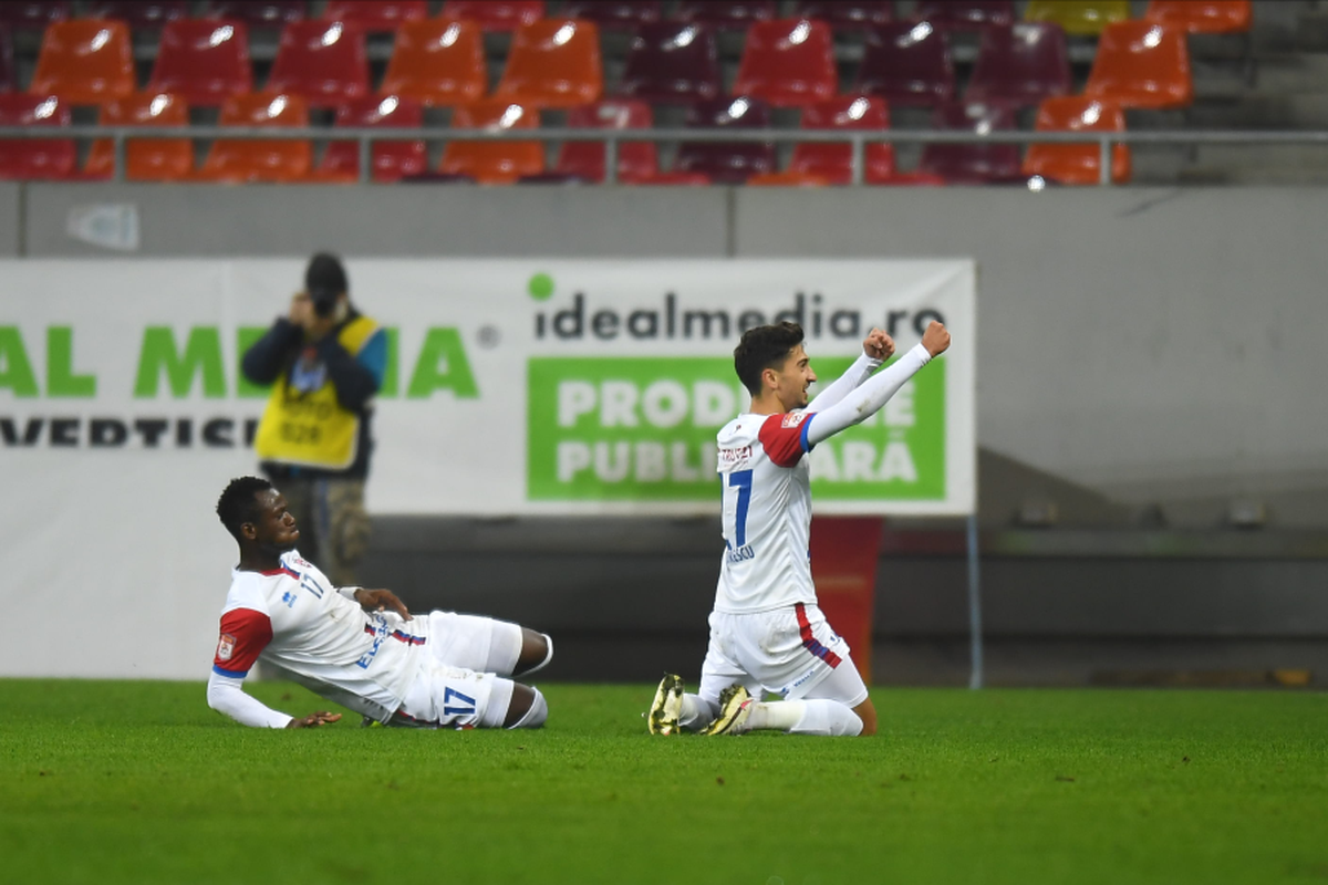 FCSB - FC BOTOȘANI 4-1. VIDEO+FOTO Man și Tănase, golgeteri de titlu! FCSB e noul lider din Liga 1