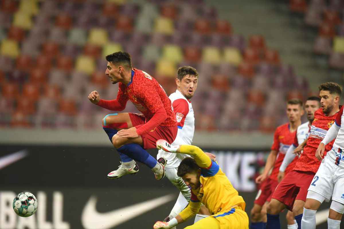 VIDEO+FOTO Sergiu Buș, ratare incredibilă în FCSB - FC Botoșani » Man l-a salvat pe respingere