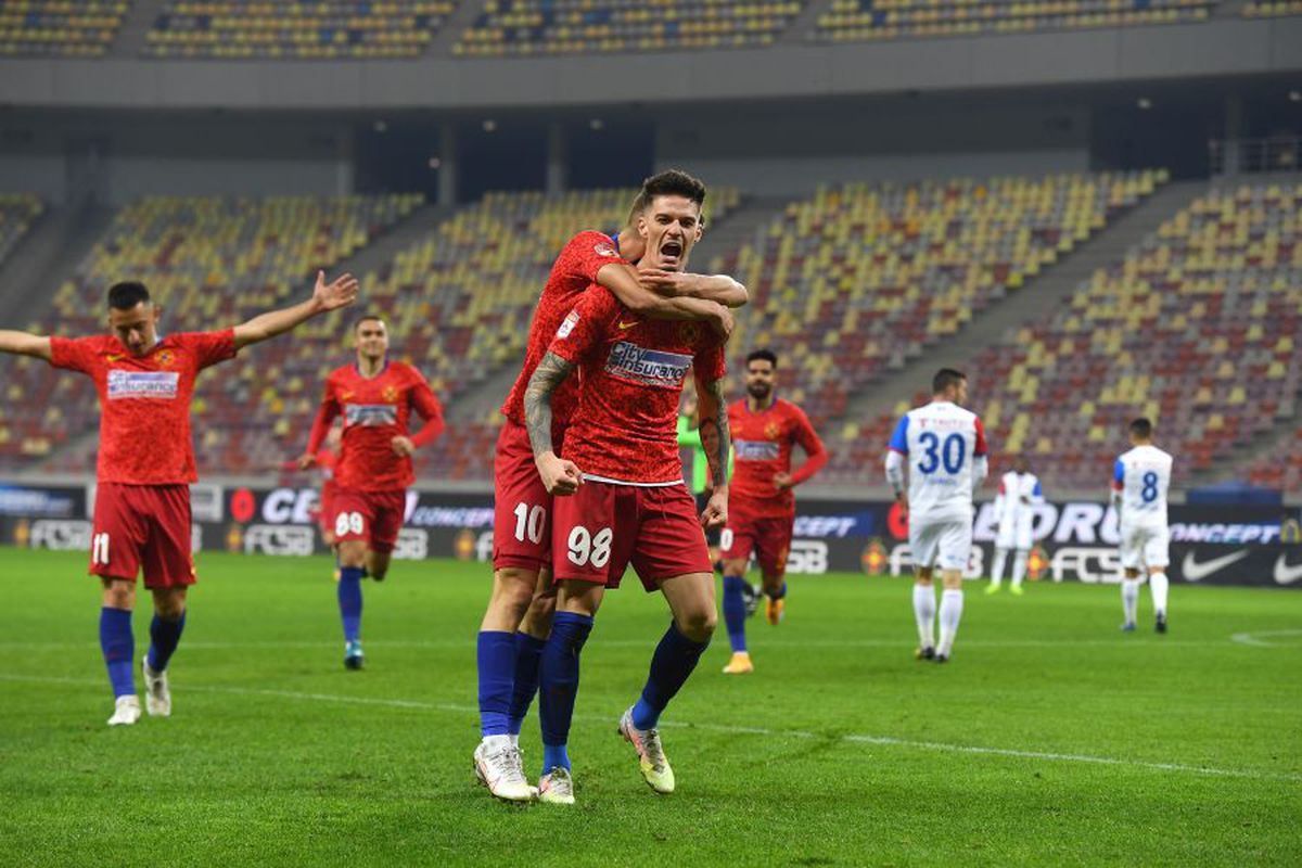 FCSB - FC BOTOȘANI 4-1. VIDEO+FOTO Man și Tănase, golgeteri de titlu! FCSB e noul lider din Liga 1