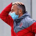 Mihai Stoica, după golul înscris de Florin Tănase // foto: captură @ TV Telekom Sport