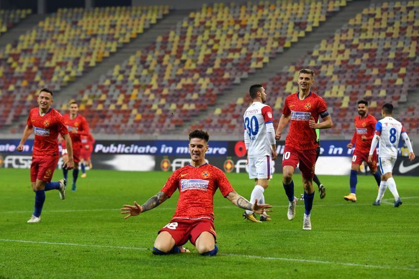 Dennis Man a marcat 2 goluri în FCSB - FC Botoșani 4-1