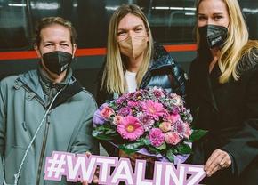 Simona Halep, primită ca o regină la Linz! Imagini cu sosirea româncei la turneul din Austria