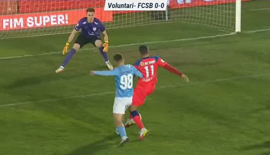 Captură TV @Digi Sport 1 Verdictul lui Crăciunescu la penalty-ul reclamat de FCSB: „Arbitrul a greșit”