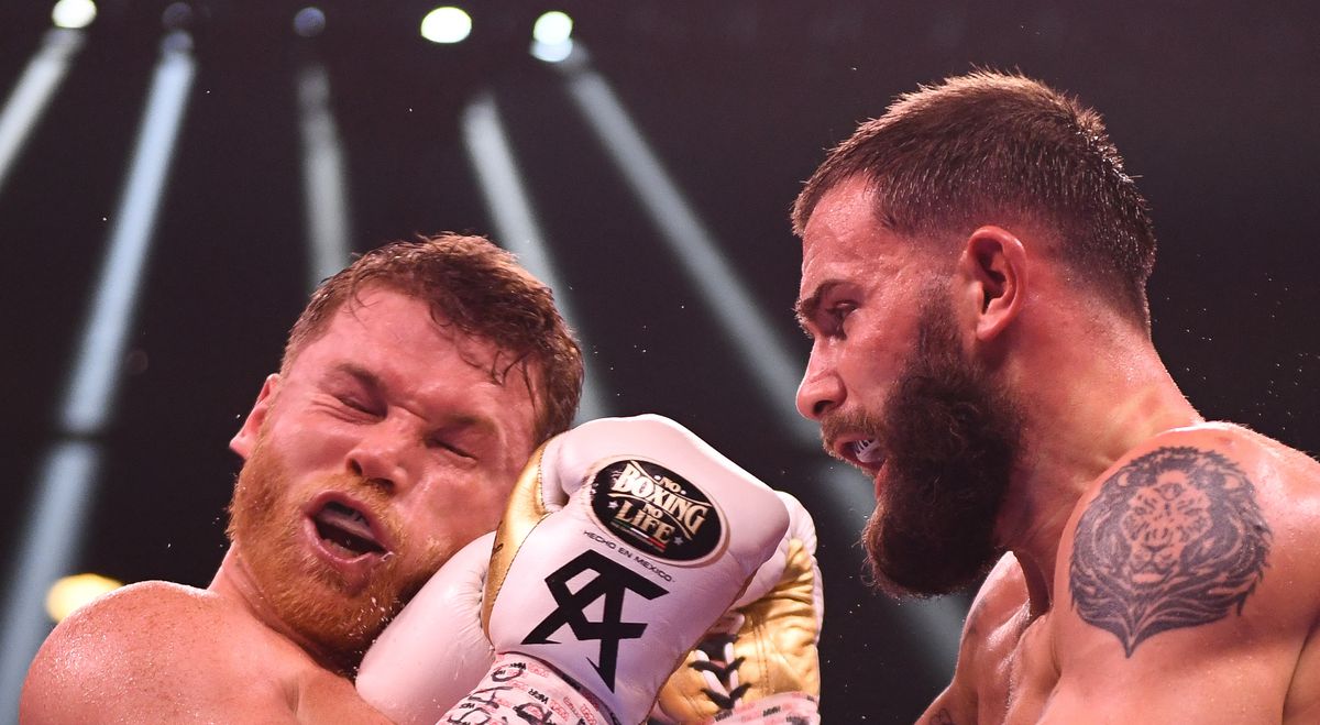 „Canelo” Alvarez a făcut istorie » E primul campion absolut la mijlocie după victoria prin KO contra lui Caleb Plant