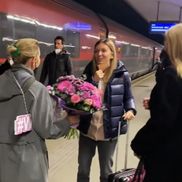 Simona Halep a avut parte de o primire de gală la Linz / Sursă foto: Captură Instagram WTA Linz