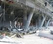Donbass Arena din Donețk, lovită de obuze