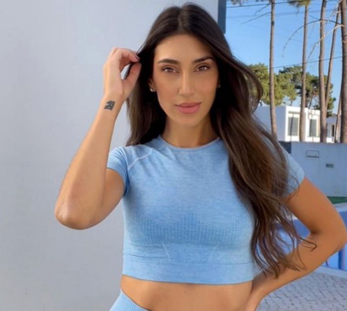 Imagini spectaculoase cu Ana Sampaio, iubita lui Diogo Viana de la FC Argeș