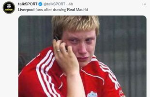 Val de meme-uri, după ce Liverpool a aflat că o va înfrunta din nou pe Real Madrid în Liga Campionilor: „De câte ori trebuie să te învăț lecția asta, bătrâne?”