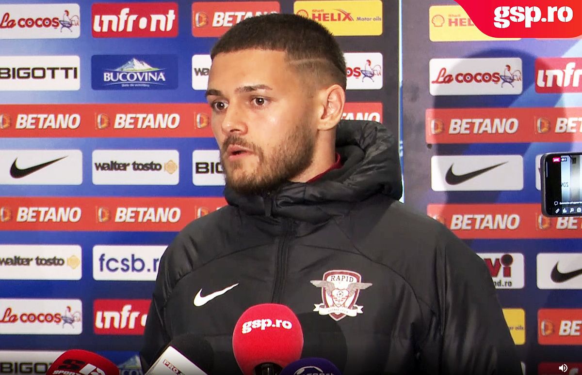 Declarația lui Alexandru Ioniță i-a lăsat perplecși pe rapidiști după înfrângerea usturătoare din derby