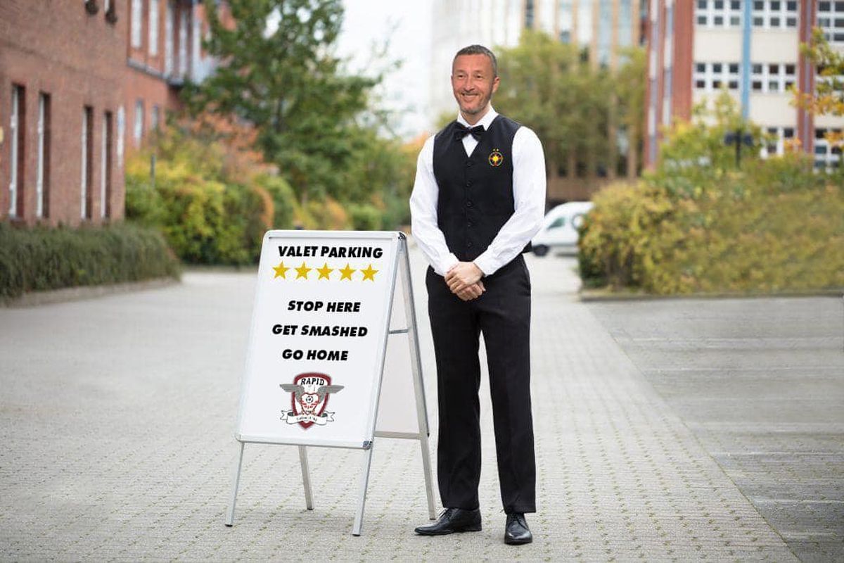 Mihai Stoica, autoironie și atac la Săpunaru după FCSB - Rapid: „Mai bine valet la palat / Decât la gol crăcănat”