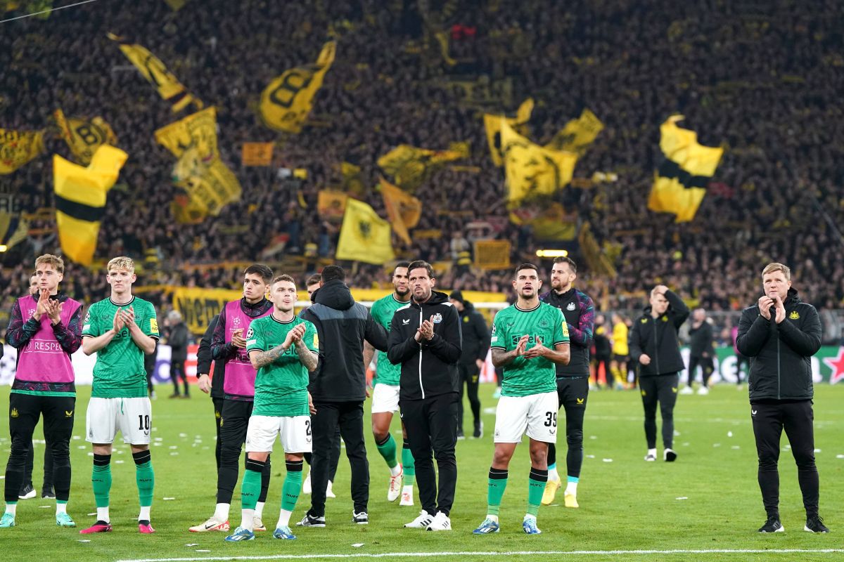Newcastle, situație nemaiîntâlnită pentru o echipă engleză din anii '90 încoace » Ce s-a întâmplat la meciul de la Dortmund