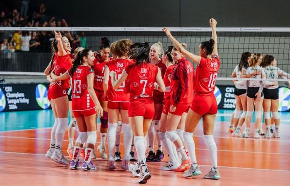 Volei Alba Blaj începe aventura în grupele Ligii Campionilor