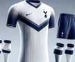 Spurs - apare o serie de linii albastre ce traversează tricoul de sus până jos. Litera „V” de pe mijloc reprezintă și ea o noutate.