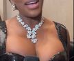Pe urmele lui Beyonce și Rihanna » „Fashion icon” Serena Williams a atras toate privirile noaptea trecută la gala din New York, cu un decolteu generos