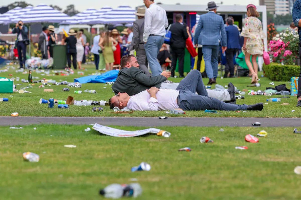 Imagini incredibile în Australia! Ce s-a întâmplat la Victoria Derby Day 2023