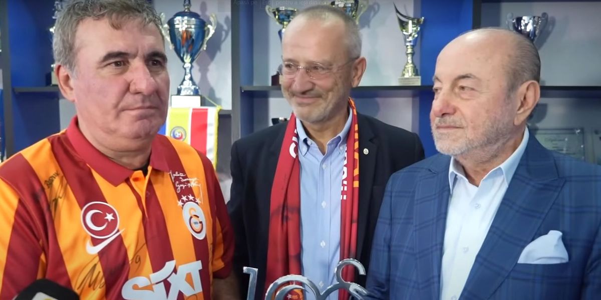 Gică Hagi a fost vizitat de o delegație a clubului Galatasaray