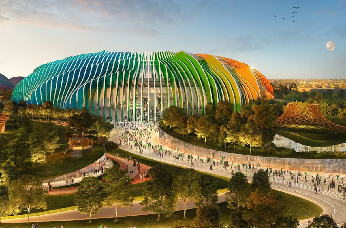 Stadioane EXTRATERESTRE » Așa vor arăta cele 15 arene care se vor construi pentru Cupa Mondială din 2034