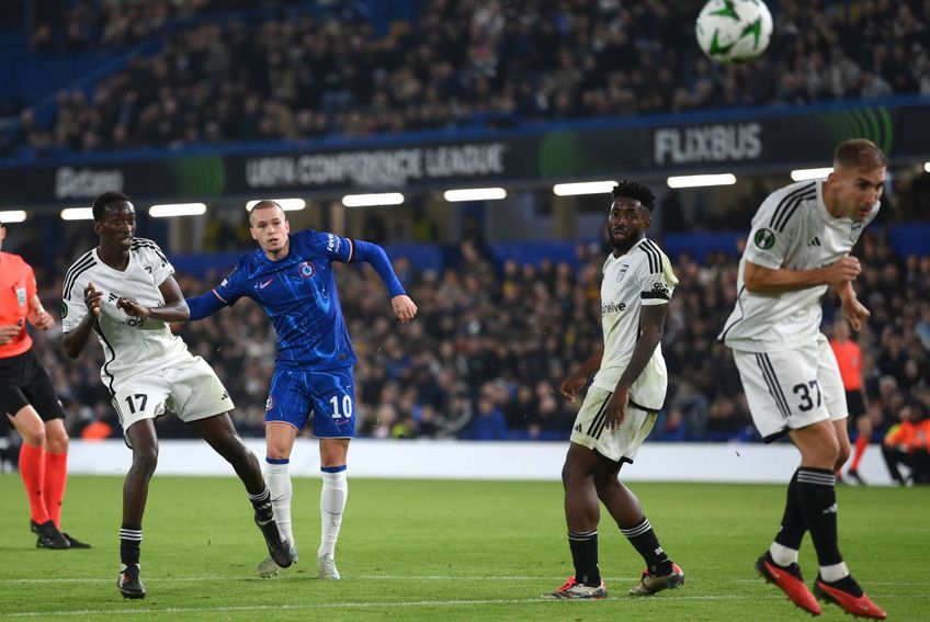 Chelsea a învins-o cu 8-0 pe Noah, reprezentanta Armeniei, în runda cu numărul 3 din Conference League. Este cea mai clară victorie din istoria competiției / FOTO: GettyImages