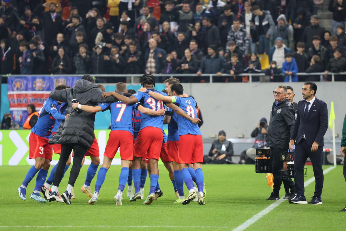 FCSB - Midtjylland, imagini din meci / Foto: Ionuț Iordache și Cristi Preda GSP