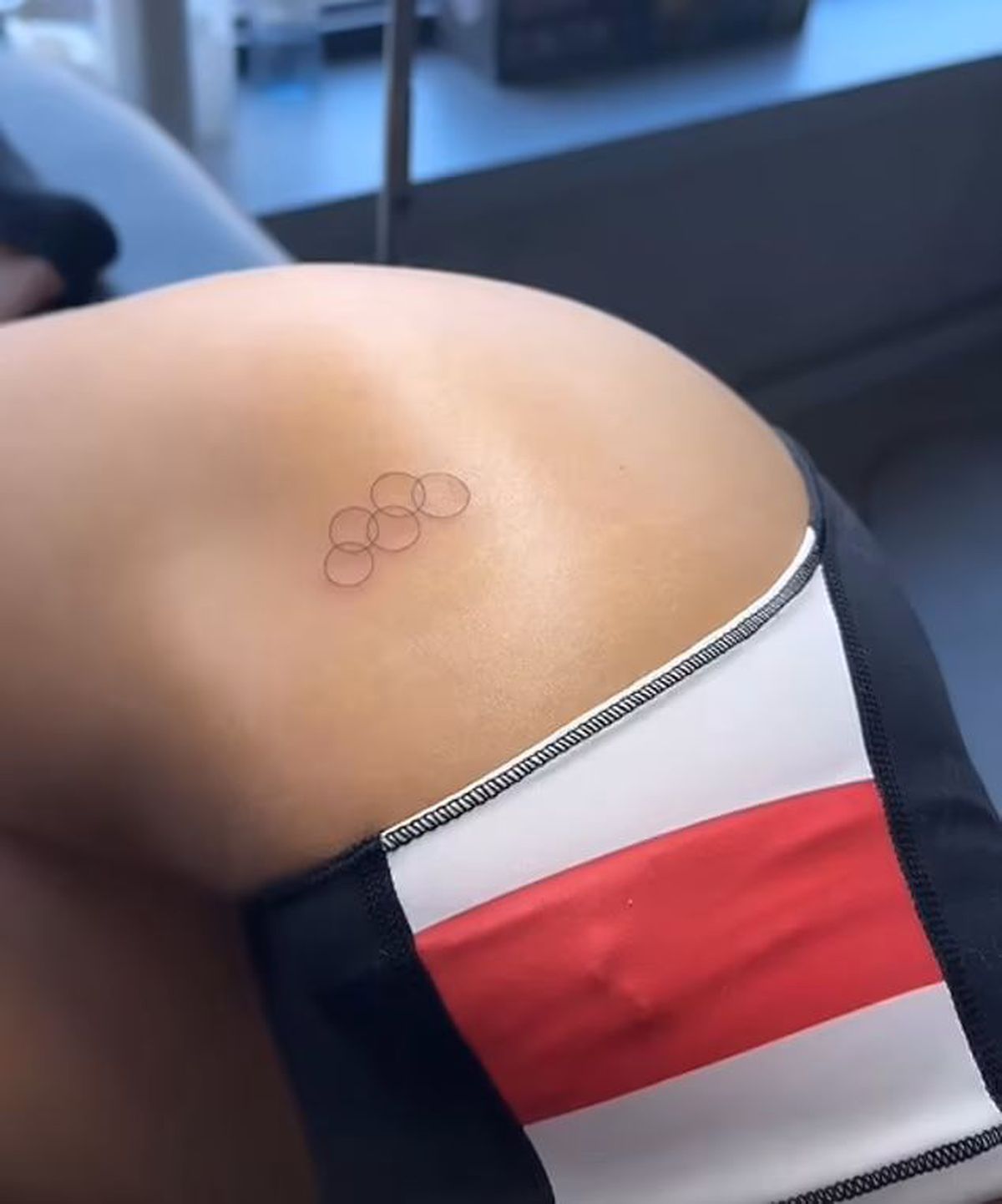 „Cea mai sexy atletă din lume” și-a făcut primul tatuaj într-o zonă sensibilă: „Pentru Jocurile Olimpice”
