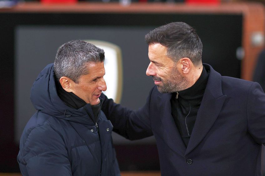 Răzvan Lucescu și Ruud van Nisterlooy // foto: Guliver/gettyimages