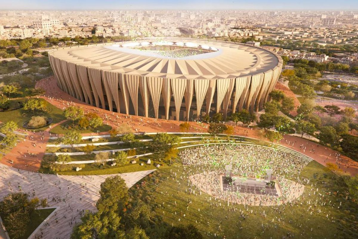 Stadioane EXTRATERESTRE » Așa vor arăta cele 15 arene care se vor construi pentru Cupa Mondială din 2034