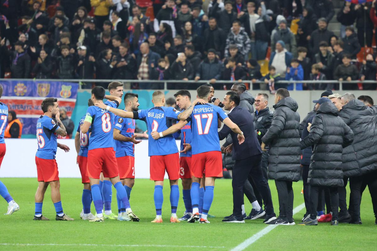 FCSB - Midtjylland, imagini din meci / Foto: Ionuț Iordache și Cristi Preda GSP