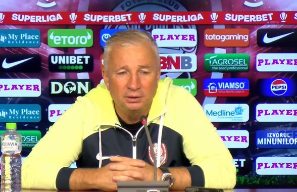 Lovitură pentru Dan Petrescu, înaintea meciului cu Dinamo: „E cea mai mare pierdere pentru noi”