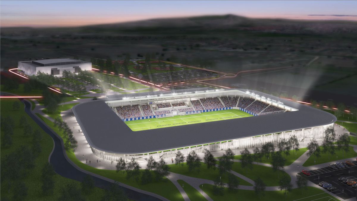 Stadion de 64 de milioane de euro, cu bustul fostului patron din Liga 1 la intrare: „Pas uriaș pentru stadionul Unirea!”