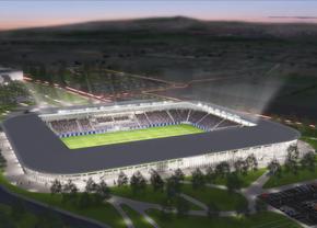 Stadion de 64 de milioane de euro, cu bustul fostului patron din Liga 1 la intrare: „Pas uriaș pentru stadionul Unirea!”
