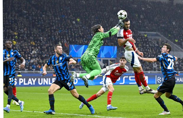 Istvan Kovacs, luat la ochi de Arteta: „Foarte greu de acceptat, nu înțeleg” » Nota primită în Gazzetta dello Sport după Inter - Arsenal