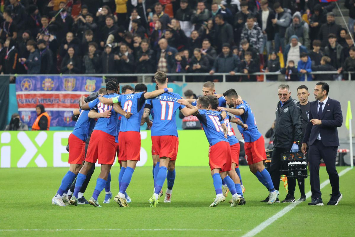 CALCULE: Cum trece FCSB de grupa de Europa League, după victoria cu Midtjylland