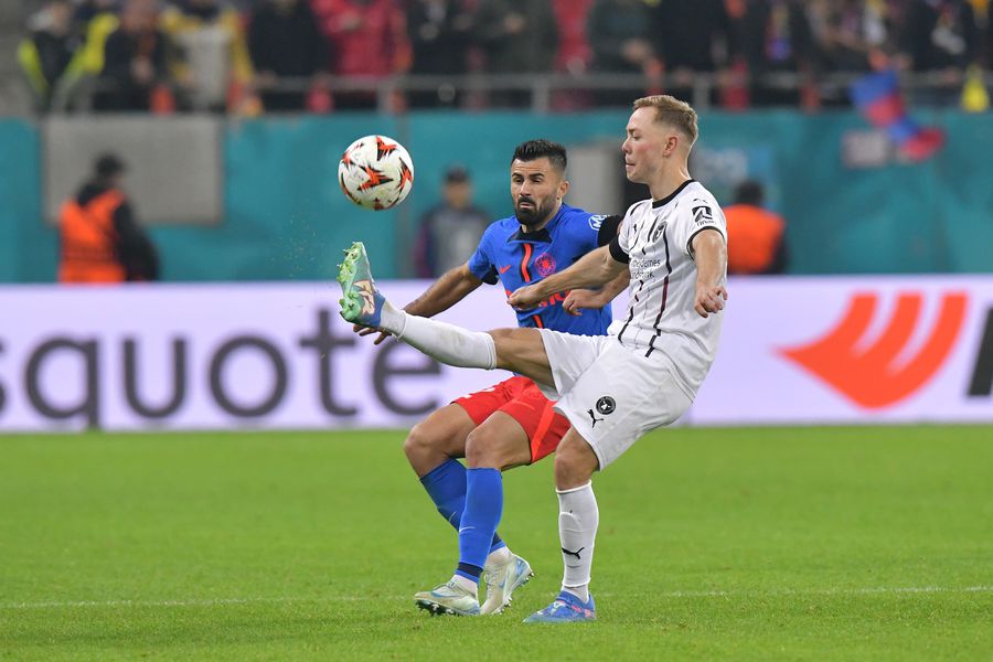 Valentin Crețu e unul dintre cei mai apreciați jucători din Liga 1 / Foto: Ionuț Iordache și Cristi Preda GSP E revelația anului în Liga 1 și a îngenuncheat FCSB: „Crețu e cel mai diabolic jucător din campionat” + Atac la Petrolul: „Meritam mai multe șanse!”
