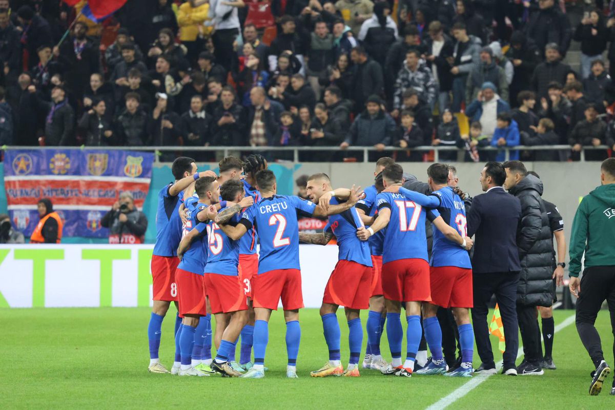 FCSB - Midtjylland, imagini din meci