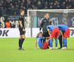 Florin Tănase, accidentat în FCSB - Midtjylland/ FOTO Ionuț Iordache (GSP)