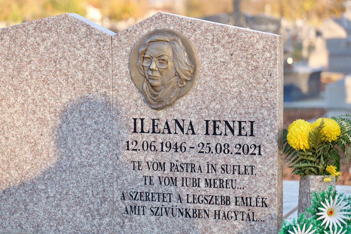 Emeric Ienei va fi îngropat alături de soție » Detaliul din fața casei din Oradea