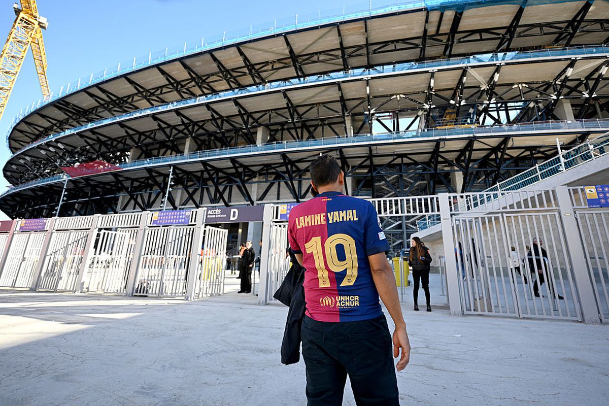 Camp Nou, stadionul celor de la Barcelona, pe 7 noiembrie 2025