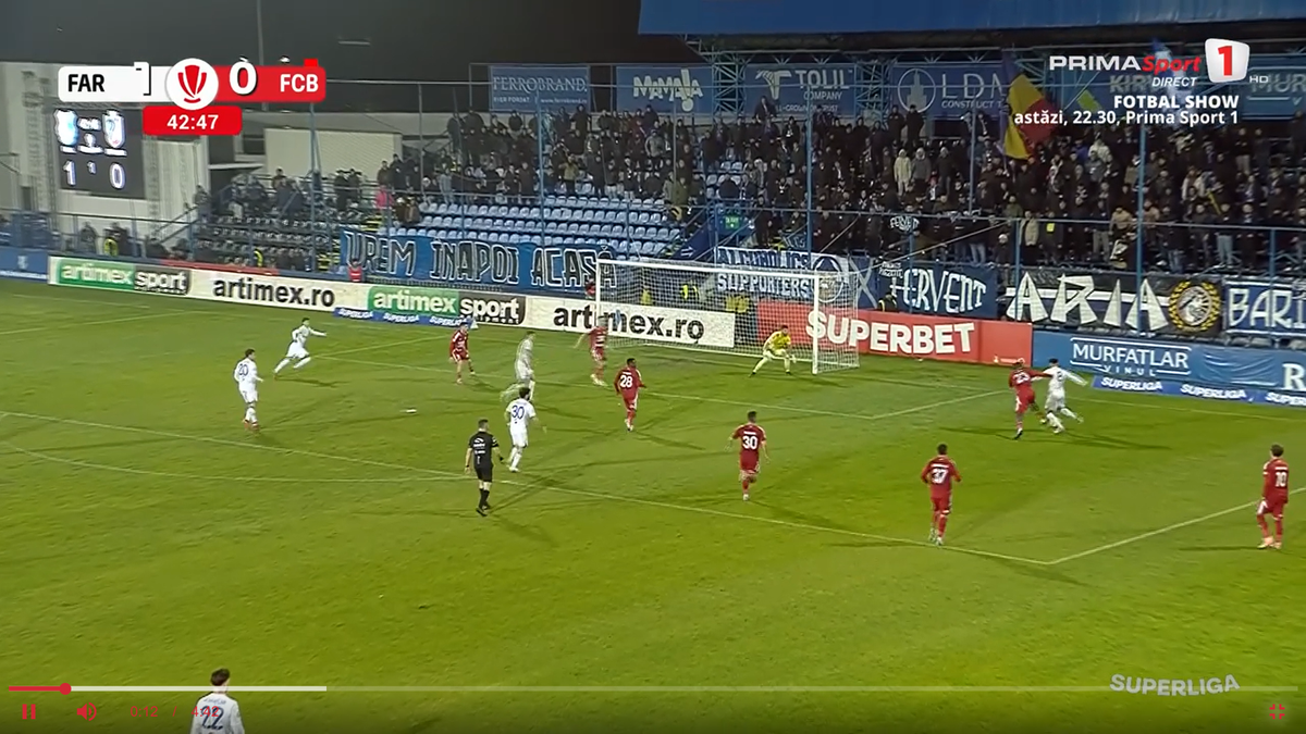 Revenit după 3 etape de suspendare, Istvan Kovacs a comis-o grav! A văzut fix pe dos două faze-cheie și VAR l-a salvat