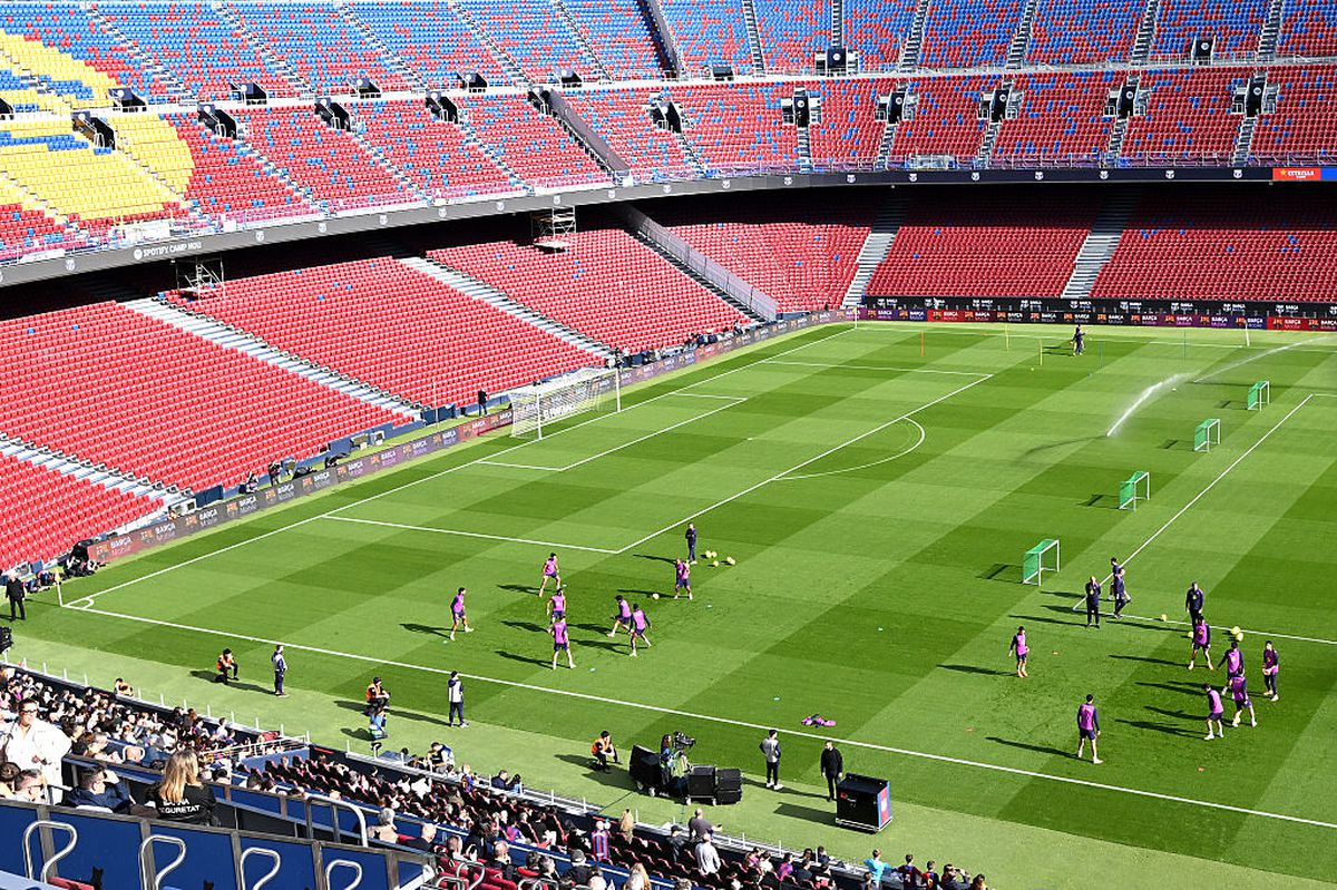 Camp Nou, stadionul celor de la Barcelona, pe 7 noiembrie 2025