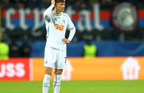 Vladislav Blănuță a marcat primul gol pentru Dinamo Kiev » Cum a înscris atacantul român