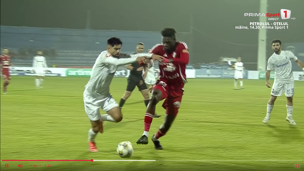 Revenit după 3 etape de suspendare, Istvan Kovacs a comis-o grav! A văzut fix pe dos două faze-cheie și VAR l-a salvat