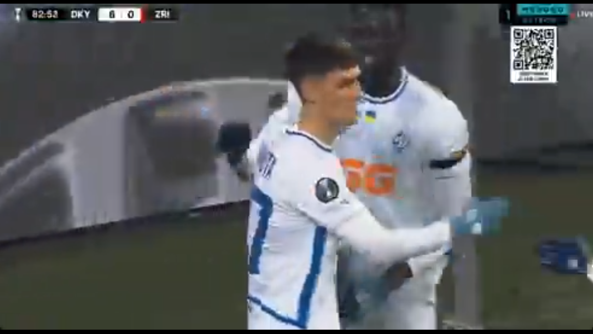 Vladislav Blănuță a marcat în Dinamo Kiev - Zrinjski