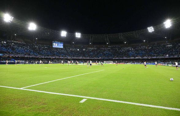 Președintele lui Napoli, mesaj dur despre stadionul „Diego Armando Maradona”: „O groapă de gunoi”