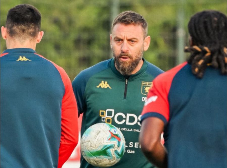 Genoa și-a prezentat noul antrenor » Primele cuvinte adresate de Daniele De Rossi proprietarului Dan Șucu